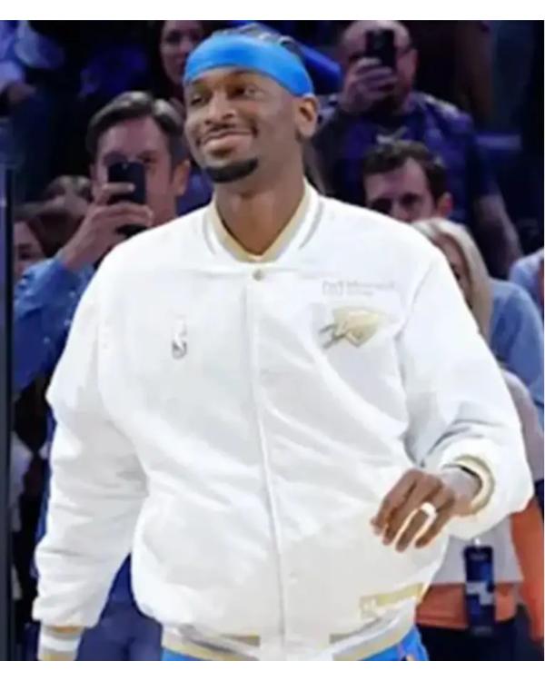 Oklahoma City Thunder 2025 Finals Champions Banner Raising Ceremony Jacket