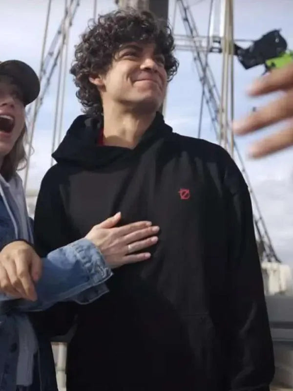 One Piece S02 Monkey D. Luffy Black Hoodie