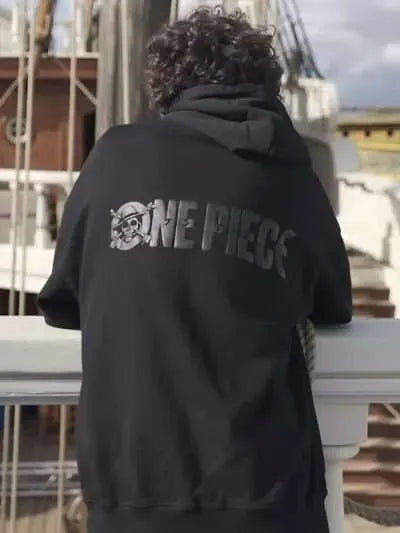 One Piece S02 Monkey D. Luffy Black Hoodie