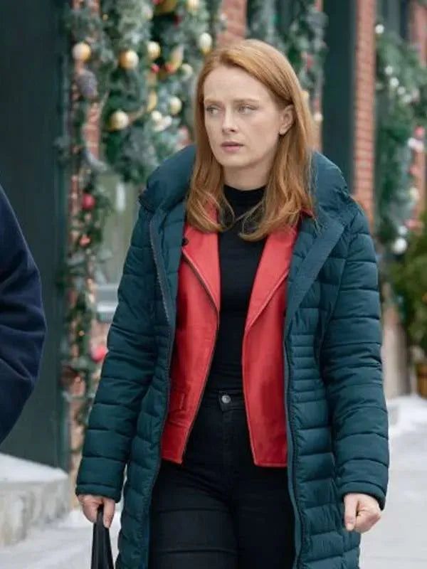 Our Christmas Mural 2023 Alex Paxton-Beesley Puffer Coat