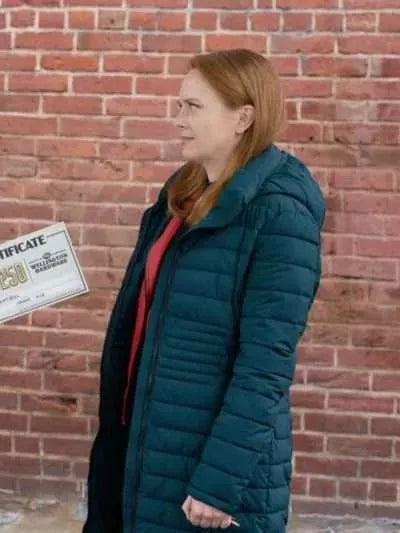 Our Christmas Mural 2023 Alex Paxton-Beesley Puffer Coat