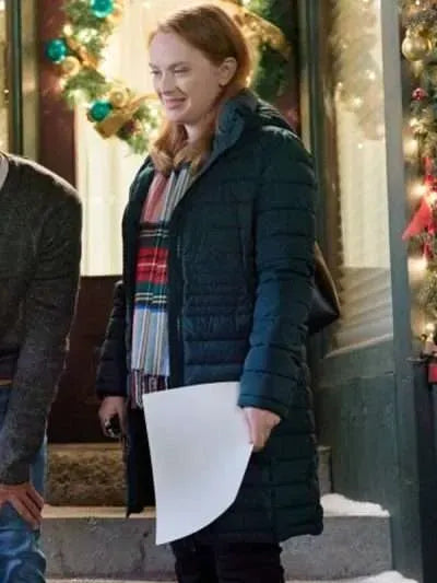 Our Christmas Mural 2023 Alex Paxton-Beesley Puffer Coat