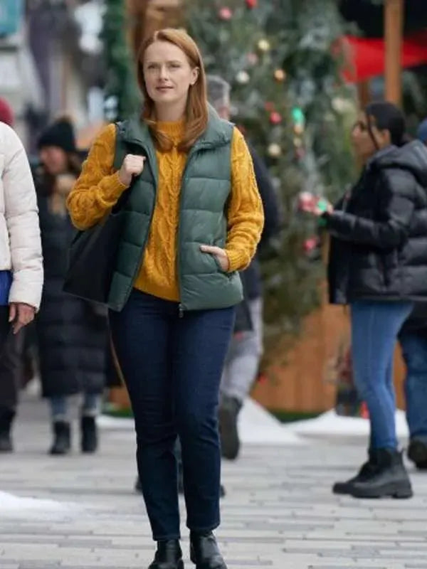 Our Christmas Mural 2023 Alex Paxton-Beesley Puffer Vest