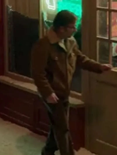 Peter Billingsley A Christmas Story Christmas Brown Shearling Jacket