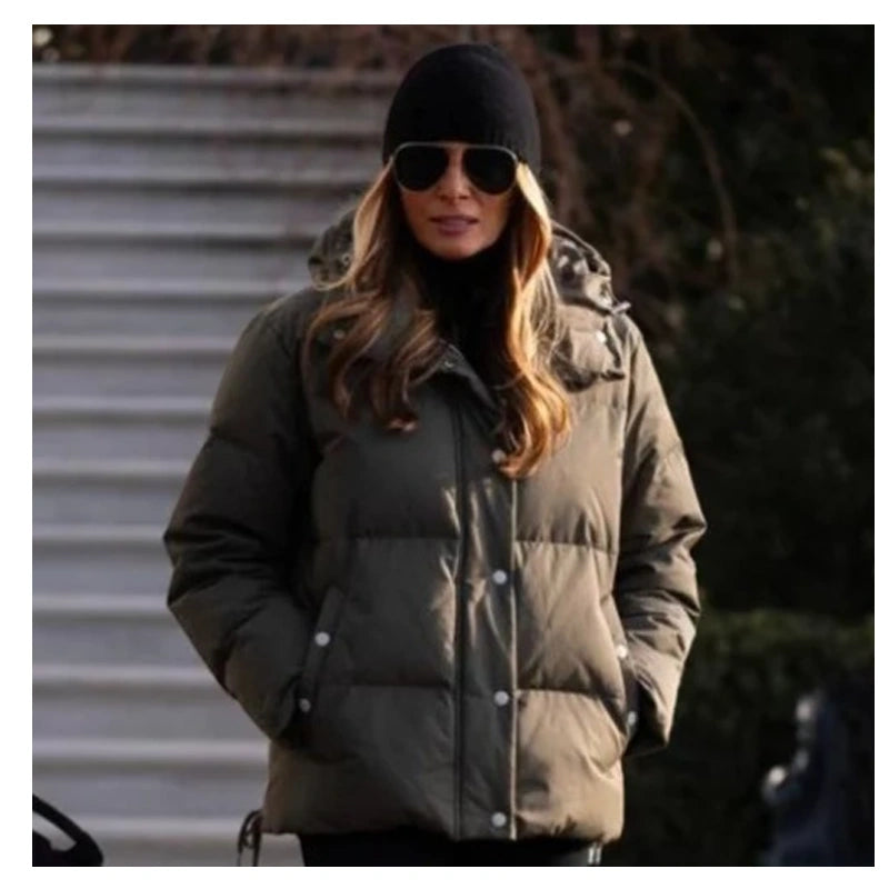 Melania Trump Rag & Bone Puffer Jacket