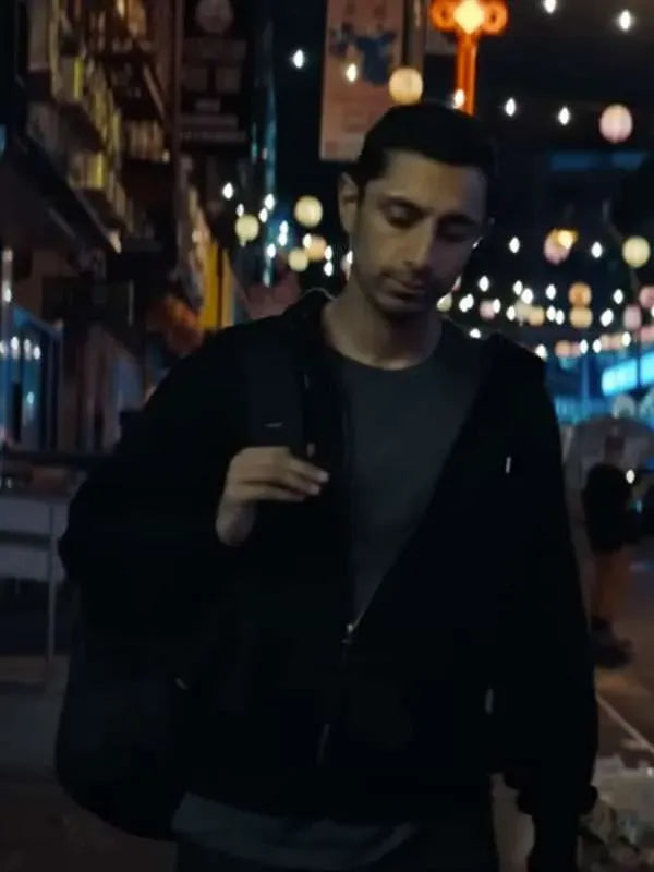 Riz Ahmed Relay Black Hoodie