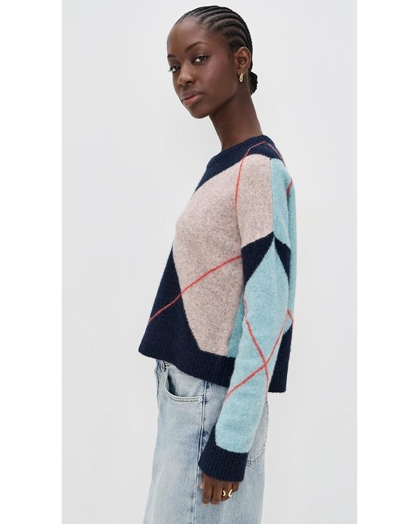 FBI S08 Alexandra Avezova Argyle Sweater