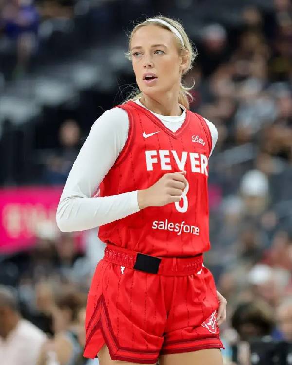 Sophie Cunningham Indiana Fever Red Jersey
