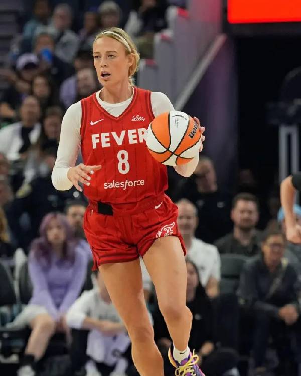 Sophie Cunningham Indiana Fever Red Jersey