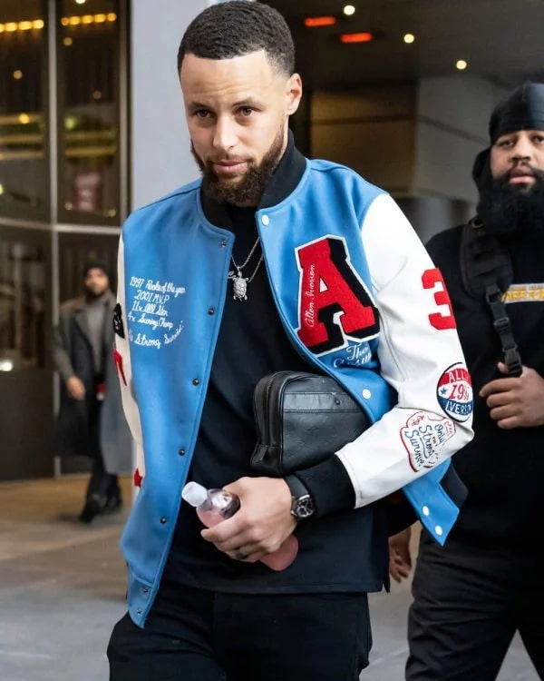 Stephen Curry Allen Iverson Jacket