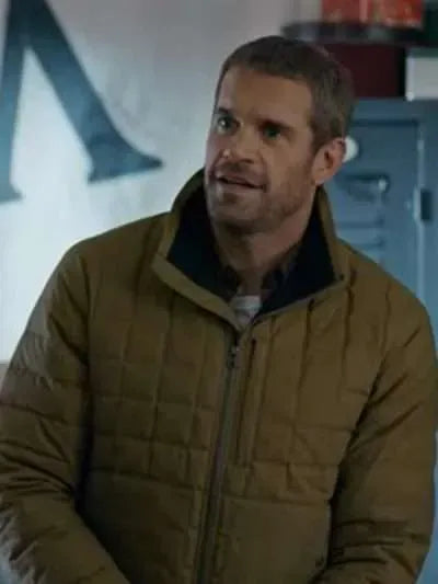 Stephen Huszar Navigating Christmas 2023 Brown Jacket