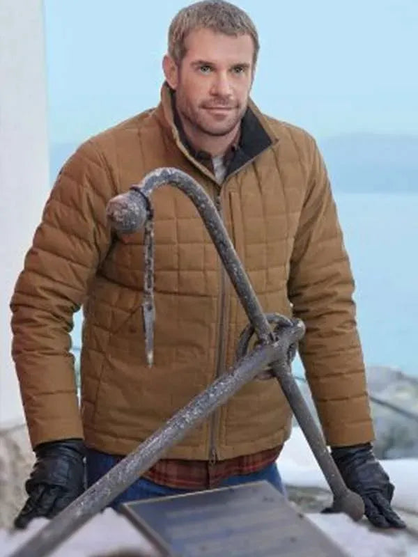 Stephen Huszar Navigating Christmas 2023 Brown Jacket