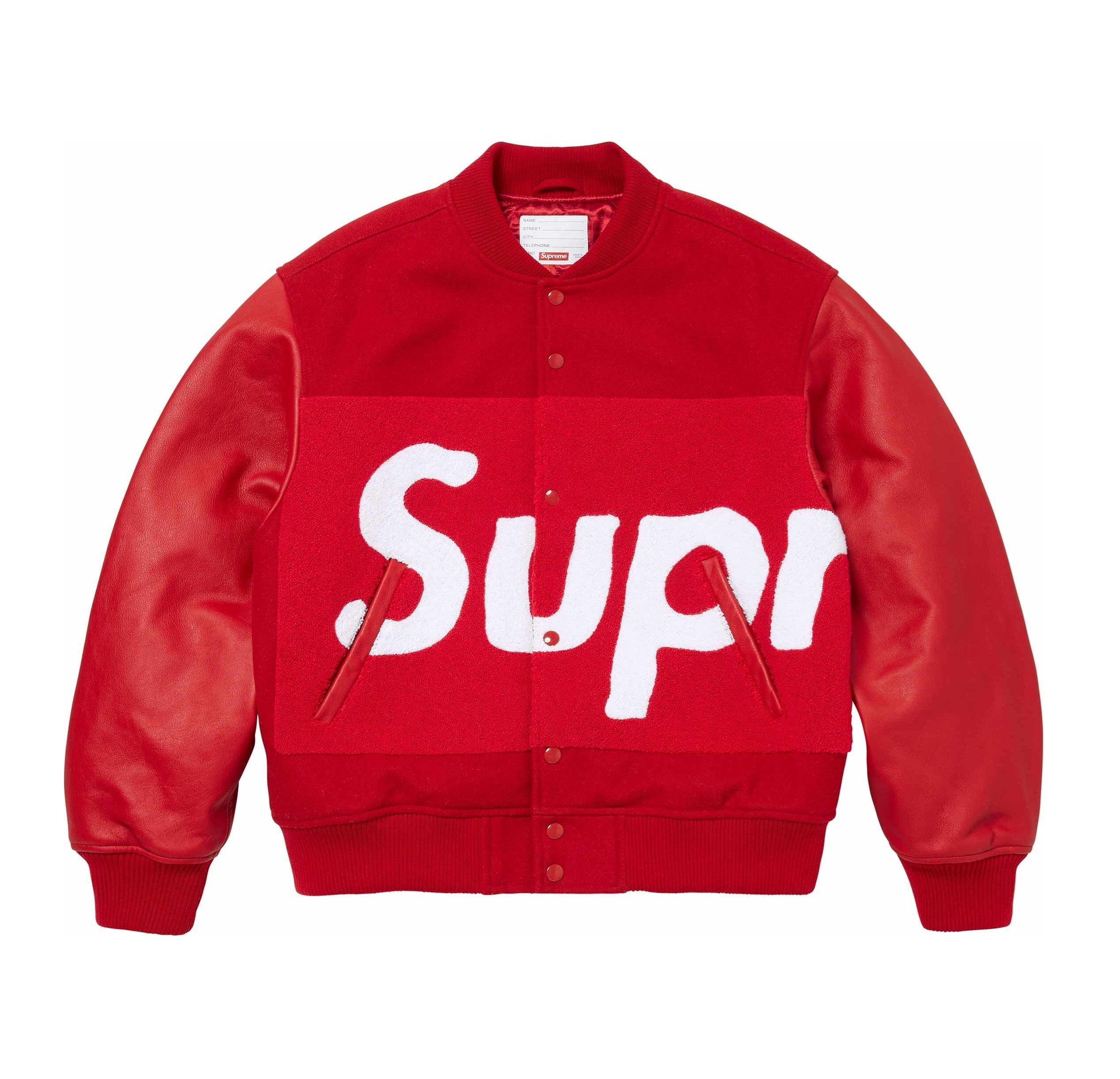 Supreme Chenille Varsity Jacket - The America Jackets