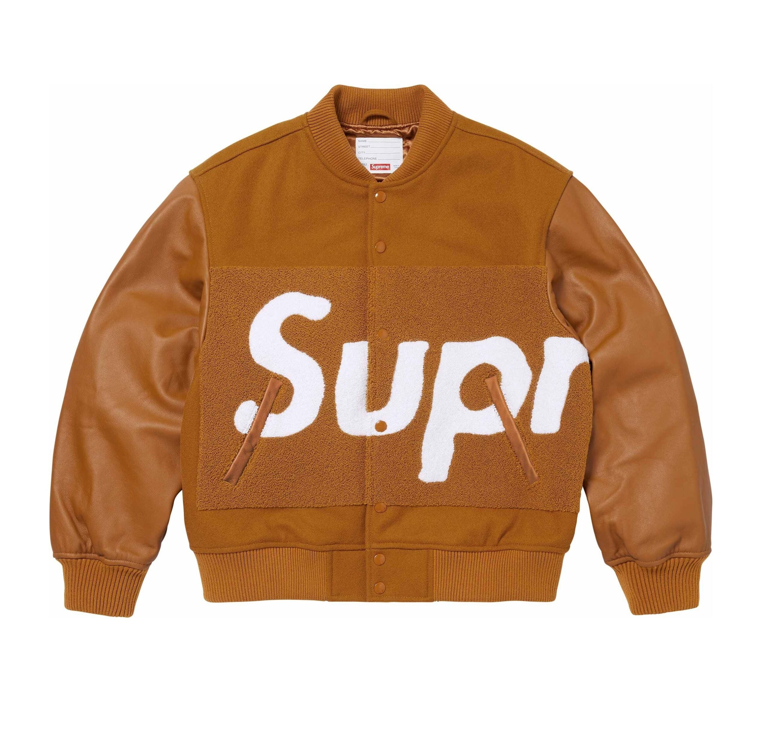 Supreme Chenille Varsity Jacket - The America Jackets
