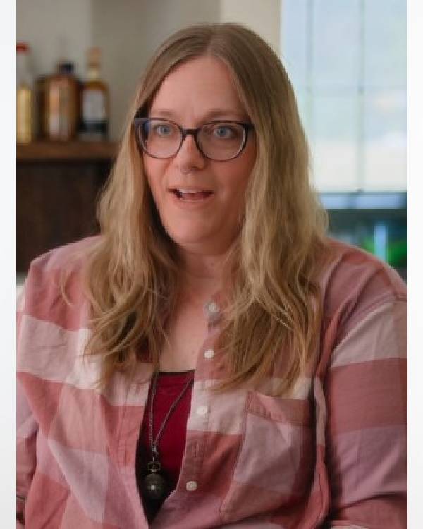 Surviving Mormonism with Heather Gay S01 Pink Plaid Shirt