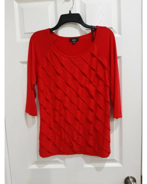 Surviving Mormonism with Heather Gay Diagonal Ruffled Top