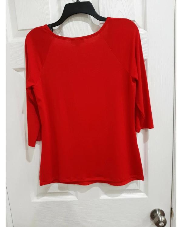 Surviving Mormonism with Heather Gay Diagonal Ruffled Top