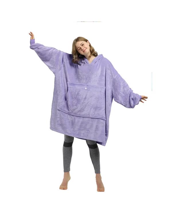 Baylen Out Loud S02 Baylen Dupree Purple Blanket Hoodie