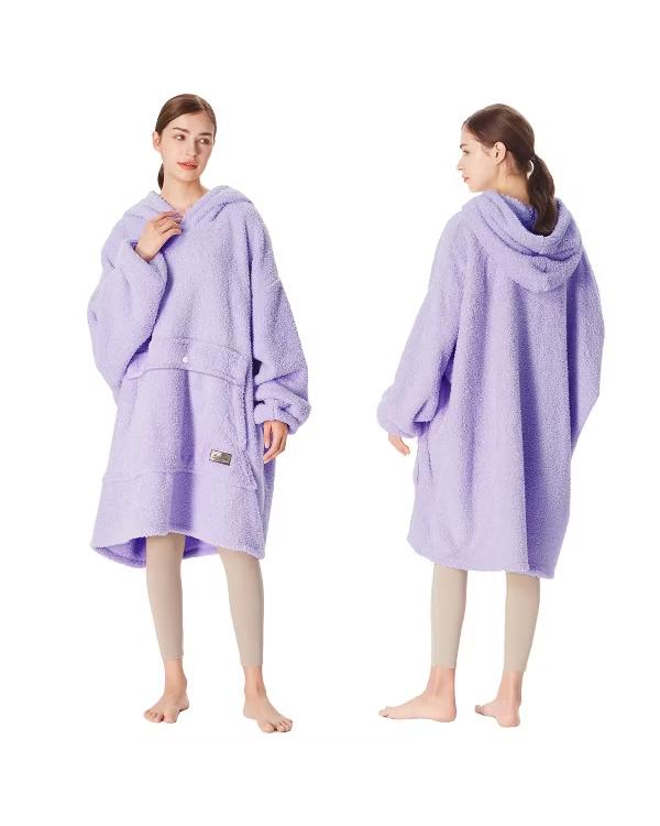 Baylen Out Loud S02 Baylen Dupree Purple Blanket Hoodie