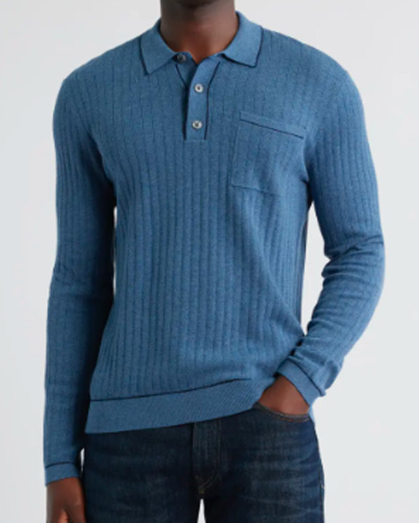 Saturday Night Live S51 Mikey Day Blue Polo Top