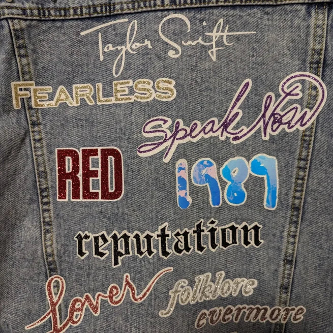 Taylor Swift Era Album Eras Tour Jean Jacket