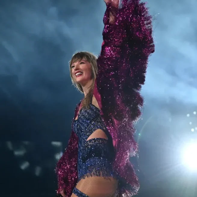 Taylor Swift Eras Tour Magenta Karma Jacket