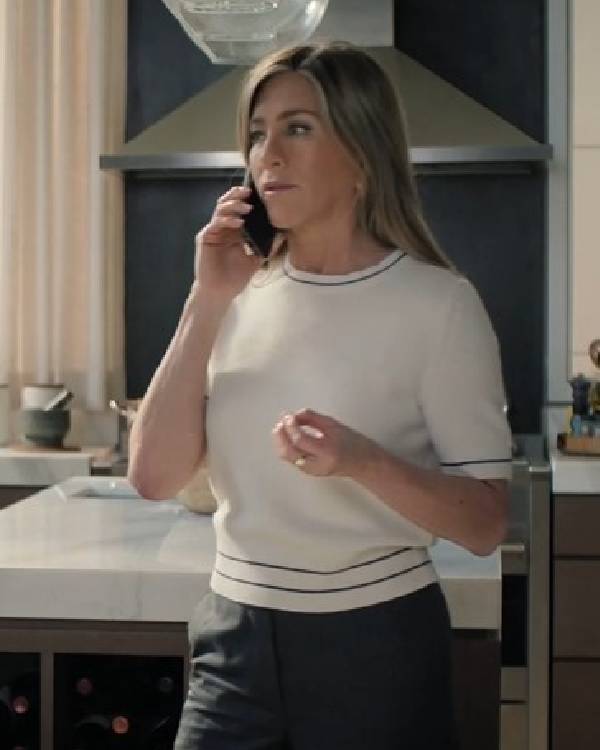 The Morning Show Jennifer Aniston White Sweater