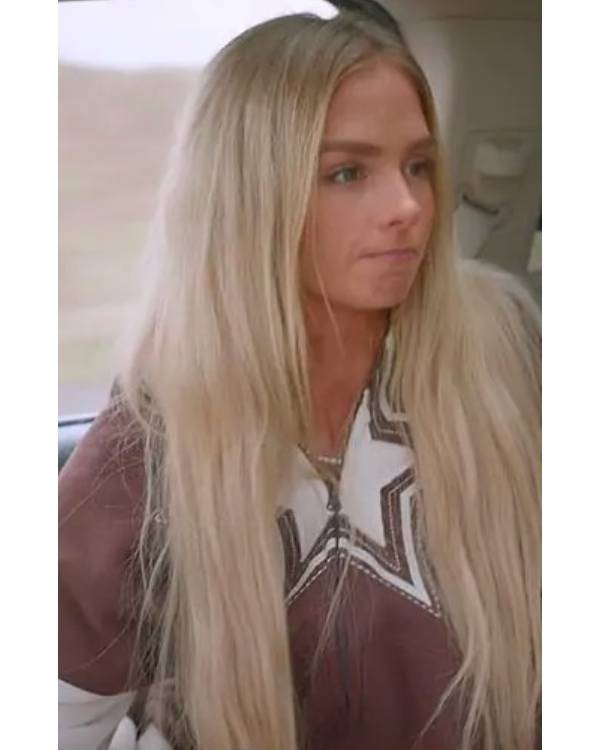 The Secret Lives of Mormon Wives Miranda McWhorter Embroidered Hoodie