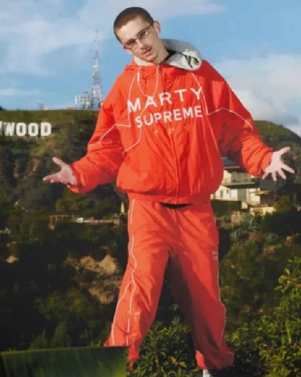 Marty Supreme Orange Jacket