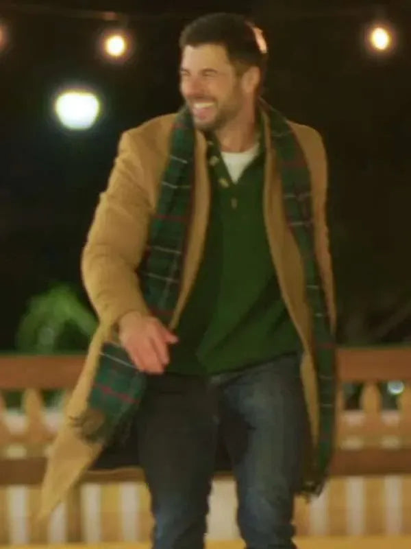 Tom Gipson Christmas in Mistletoe Brown Coat