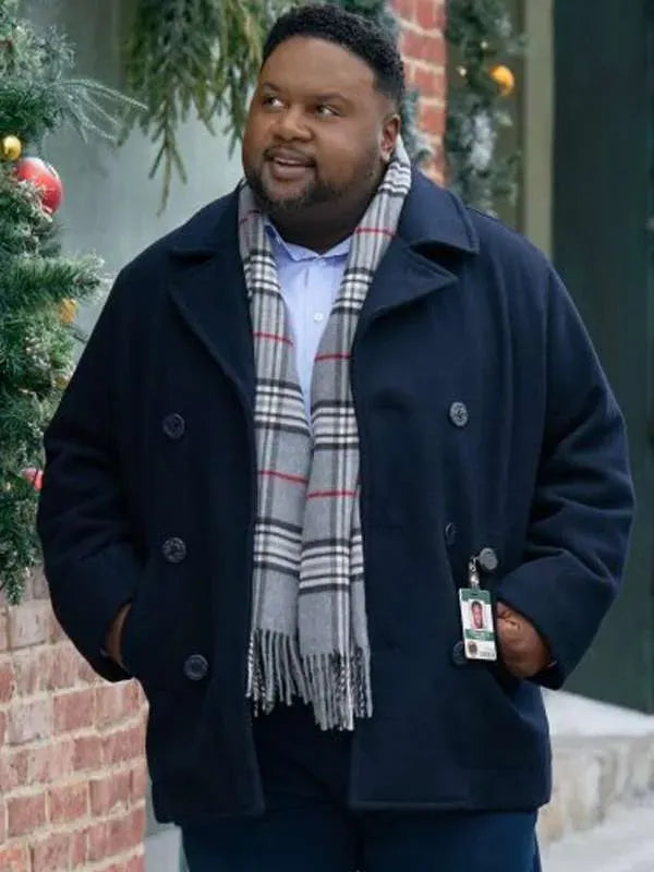 Tristan D. Lalla Our Christmas Mural Black Coat