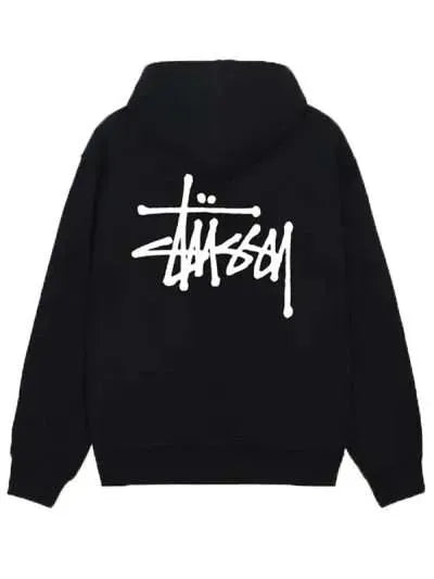 Unisex Stussy Zip Up Hoodie