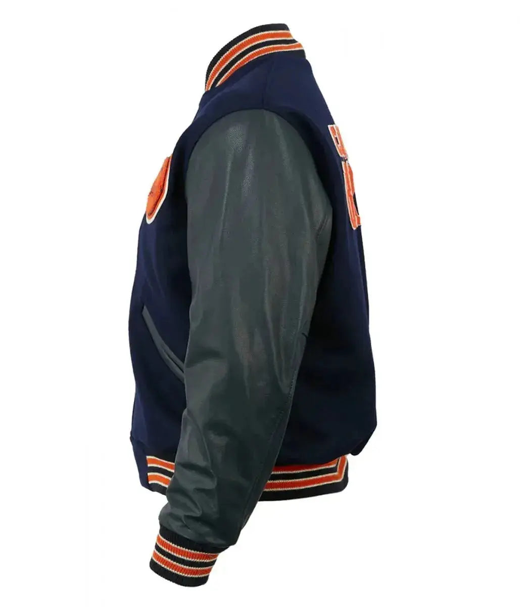 Varsity 1958 Chicago Bears Navy Blue Jacket Rackup