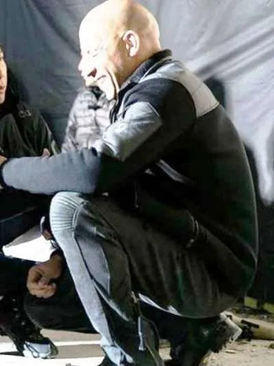 XXX Return of Xander Cage Vin Diesel Black and Grey Jacket
