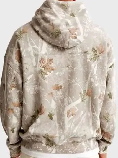 White Camo Abercrombie Hoodie