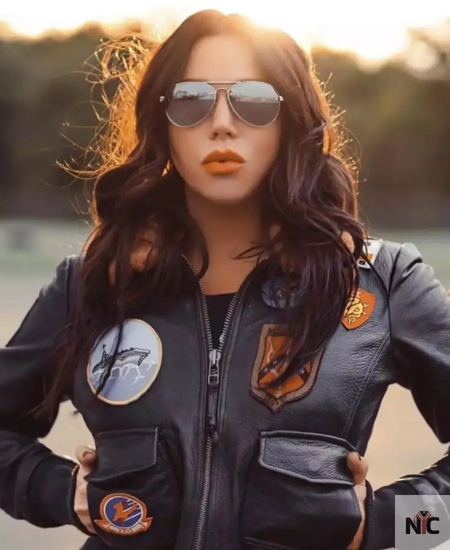 Women Top Gun-2 Official Jacket Clanton Jacket