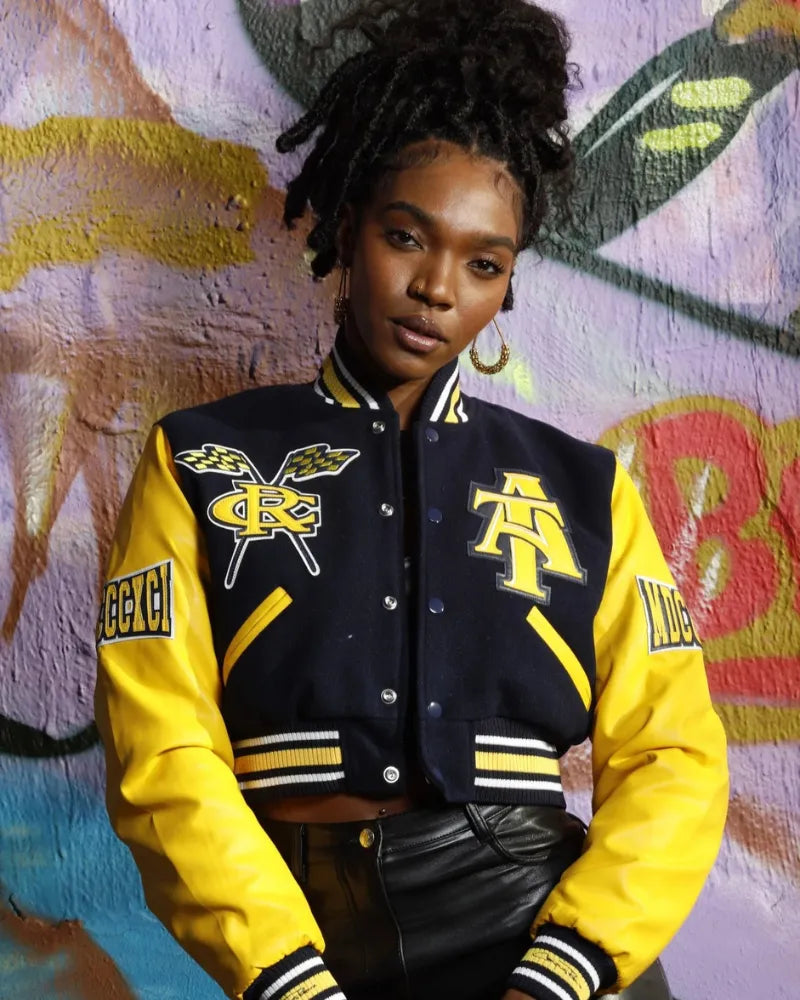 (Women) North Carolina A&T State University Varsity Jacket - The America Jackets
