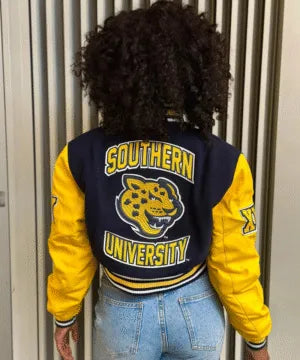 (Women) Southern University Varsity Jacket - The America Jackets