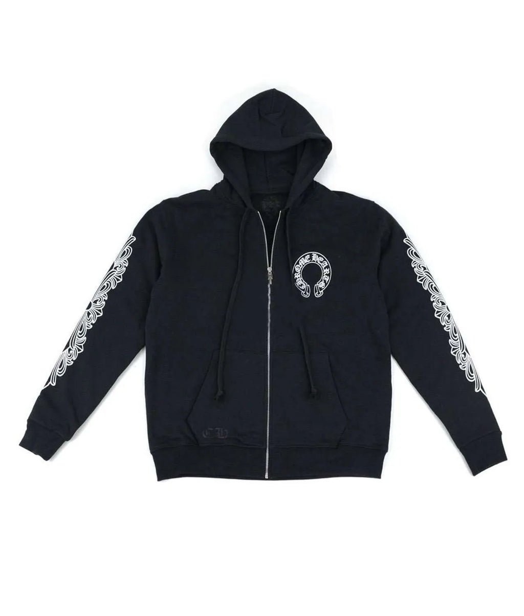 Chrome Hearts Floral Cross Hoodie