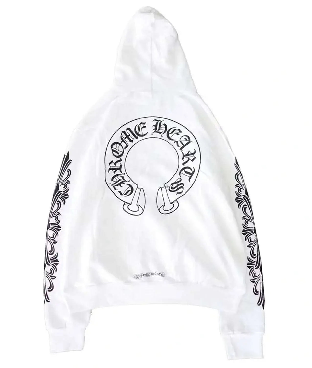 Chrome Hearts Floral Cross Hoodie