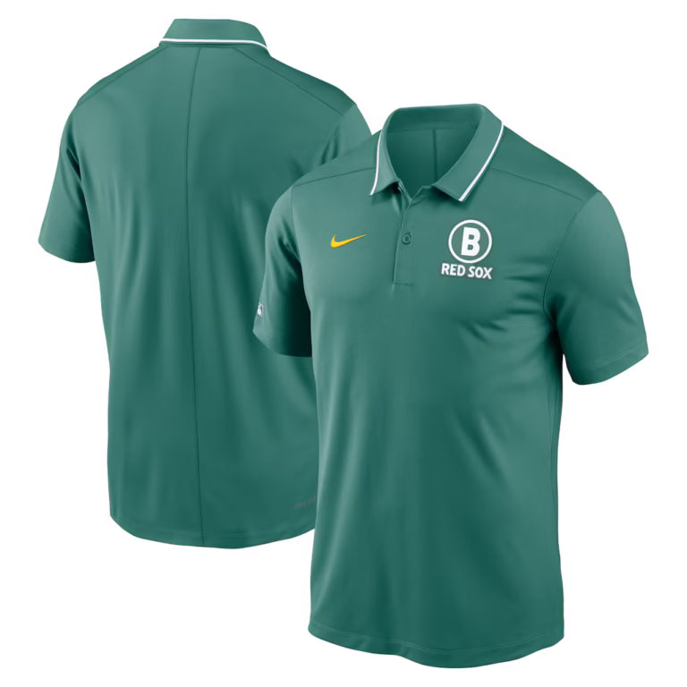 Men’s Boston Red Sox Nike Green Polo Shirt