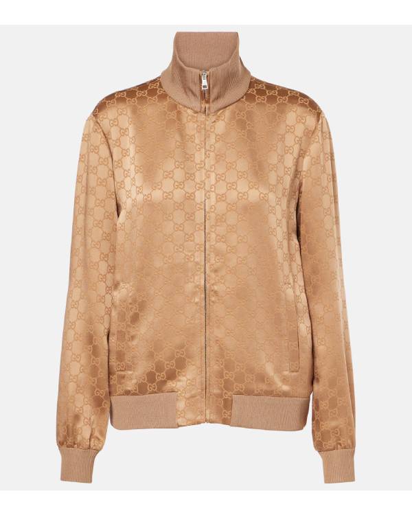 The Real Housewives of Salt Lake City Whitney Rose Brown Satin Tracksuit